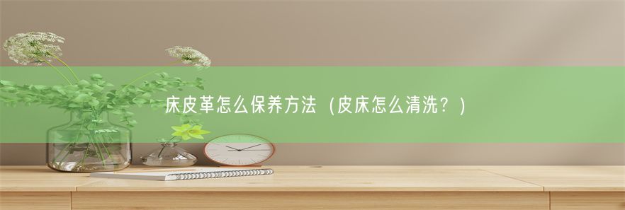 床皮革怎么保养方法（皮床怎么清洗？）