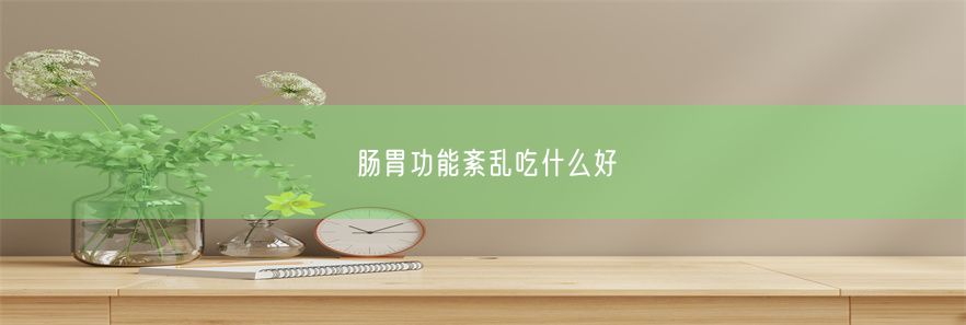 肠胃功能紊乱吃什么好