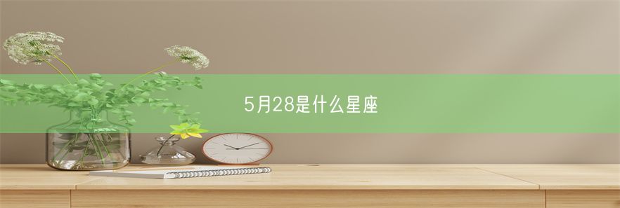 5月28是什么星座