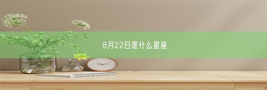 8月22日是什么星座