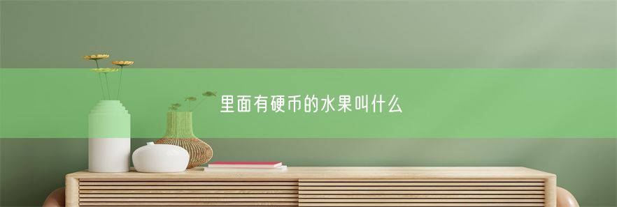 里面有硬币的水果叫什么