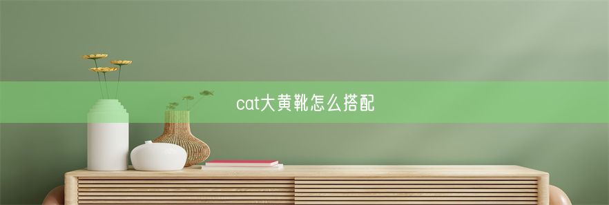 cat大黄靴怎么搭配